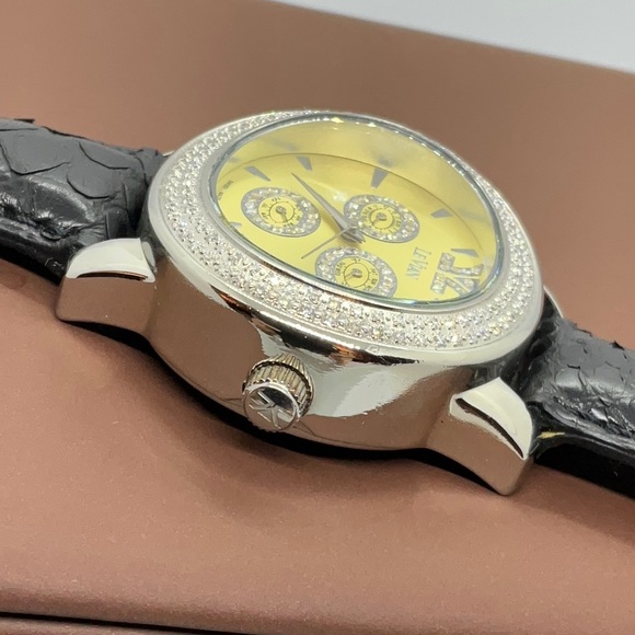 Le Vian Diamond Python Banded Watch - Picture 14 of 16